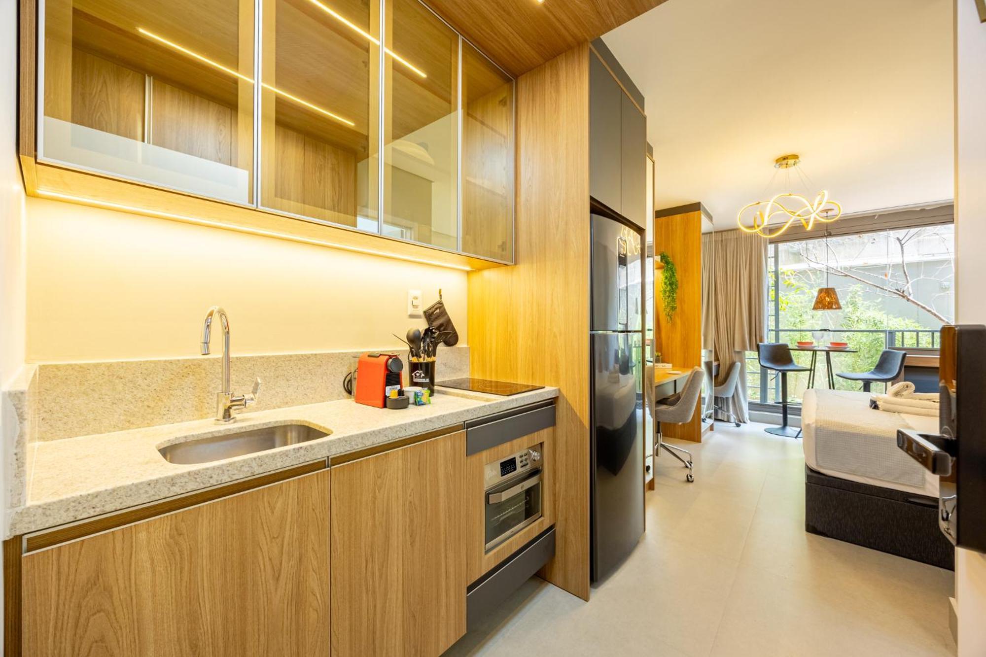 Apartamento Easy Star - Charmoso No Novo Brooklin - Nz01i
